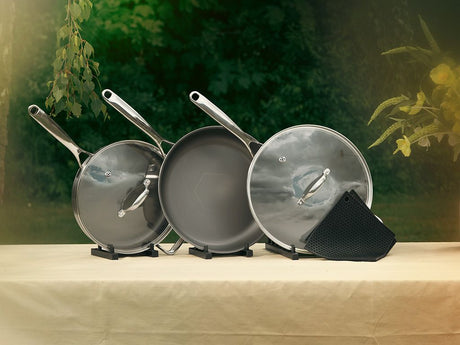ZERO COMPLETE FRYING PAN SET 3-PIECE - 1