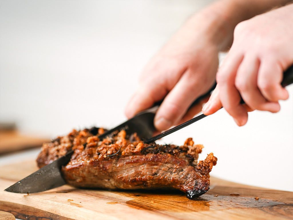 MEAT FORK + SLICE KNIFE BUNDLE - 6