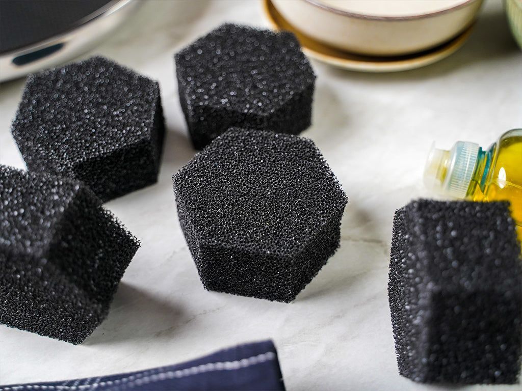 SILICONE CLEANING SPONGE 3-PC - 2